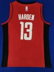 NBA 13 Harden 2019 rockets Maillot Rouge brodé